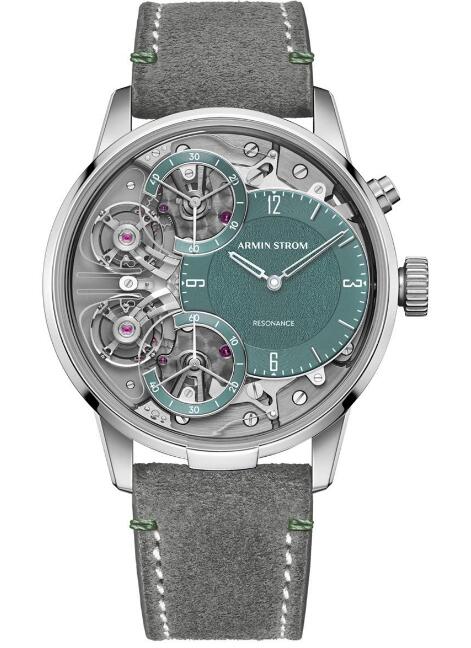Armin Strom Mirrored Force Resonance Manufacture Edition Green Replica Watch ST22-RF.20